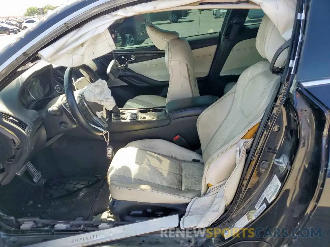 7 Photograph of a damaged car JN1FV7EL9LM460040 INFINITI Q60 2020