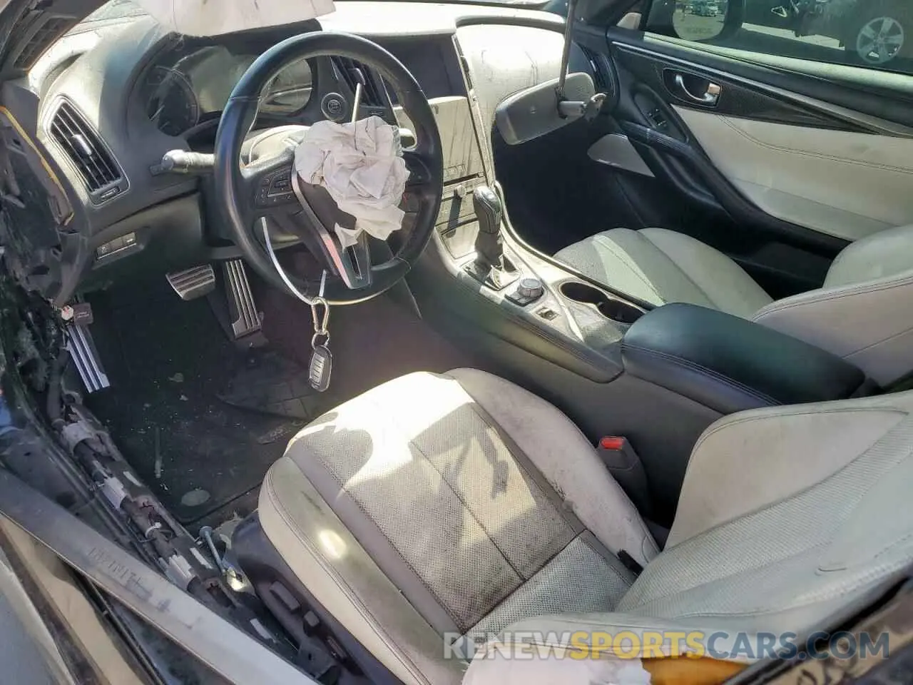 8 Photograph of a damaged car JN1FV7EL9LM460040 INFINITI Q60 2020