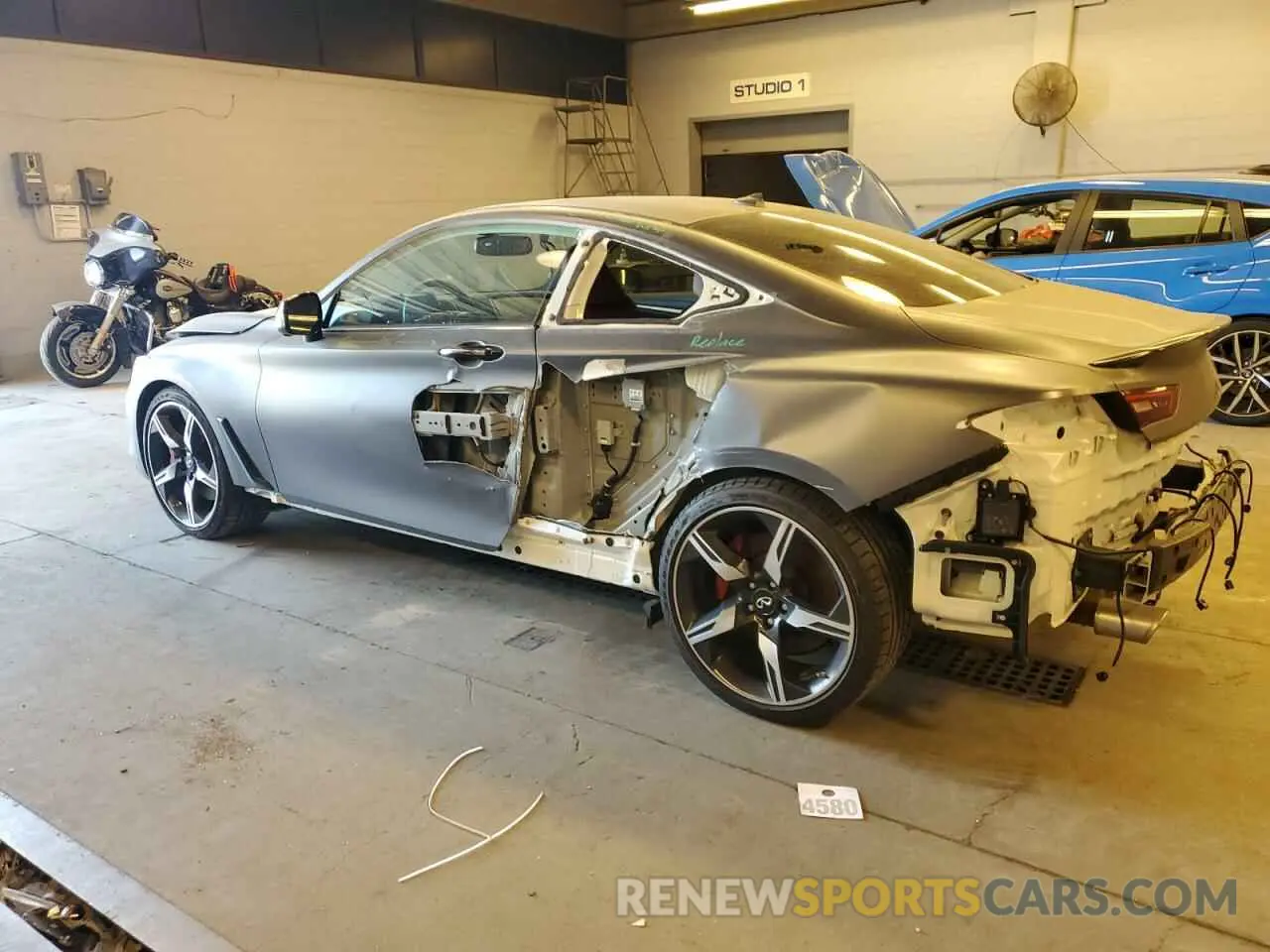 2 Photograph of a damaged car JN1FV7ELXLM460094 INFINITI Q60 2020