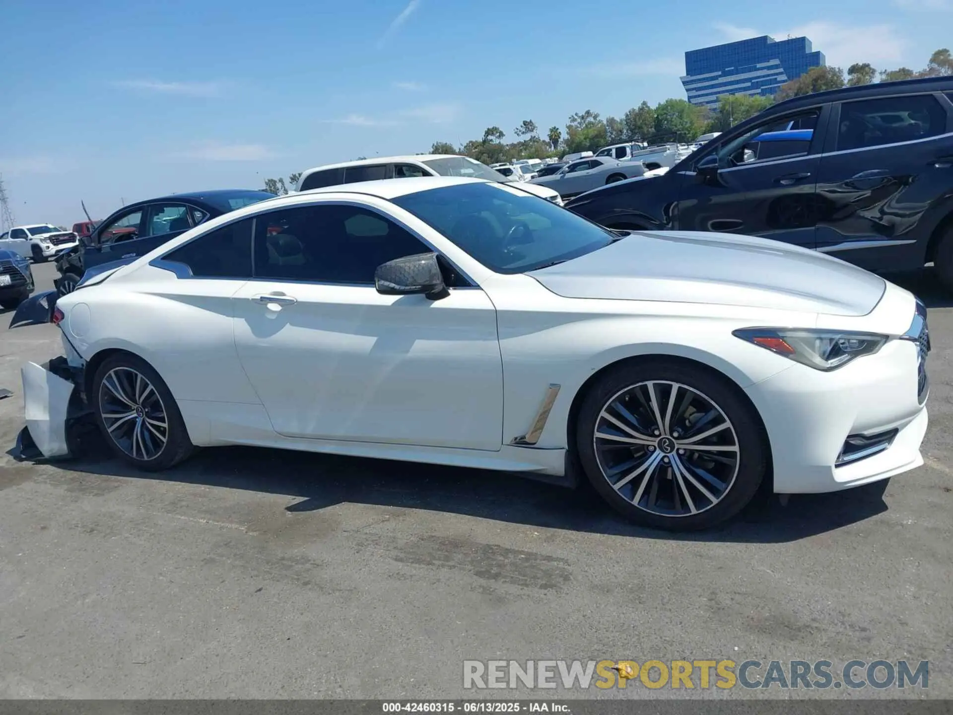 13 Photograph of a damaged car JN1EV7JK9MM410104 INFINITI Q60 2021