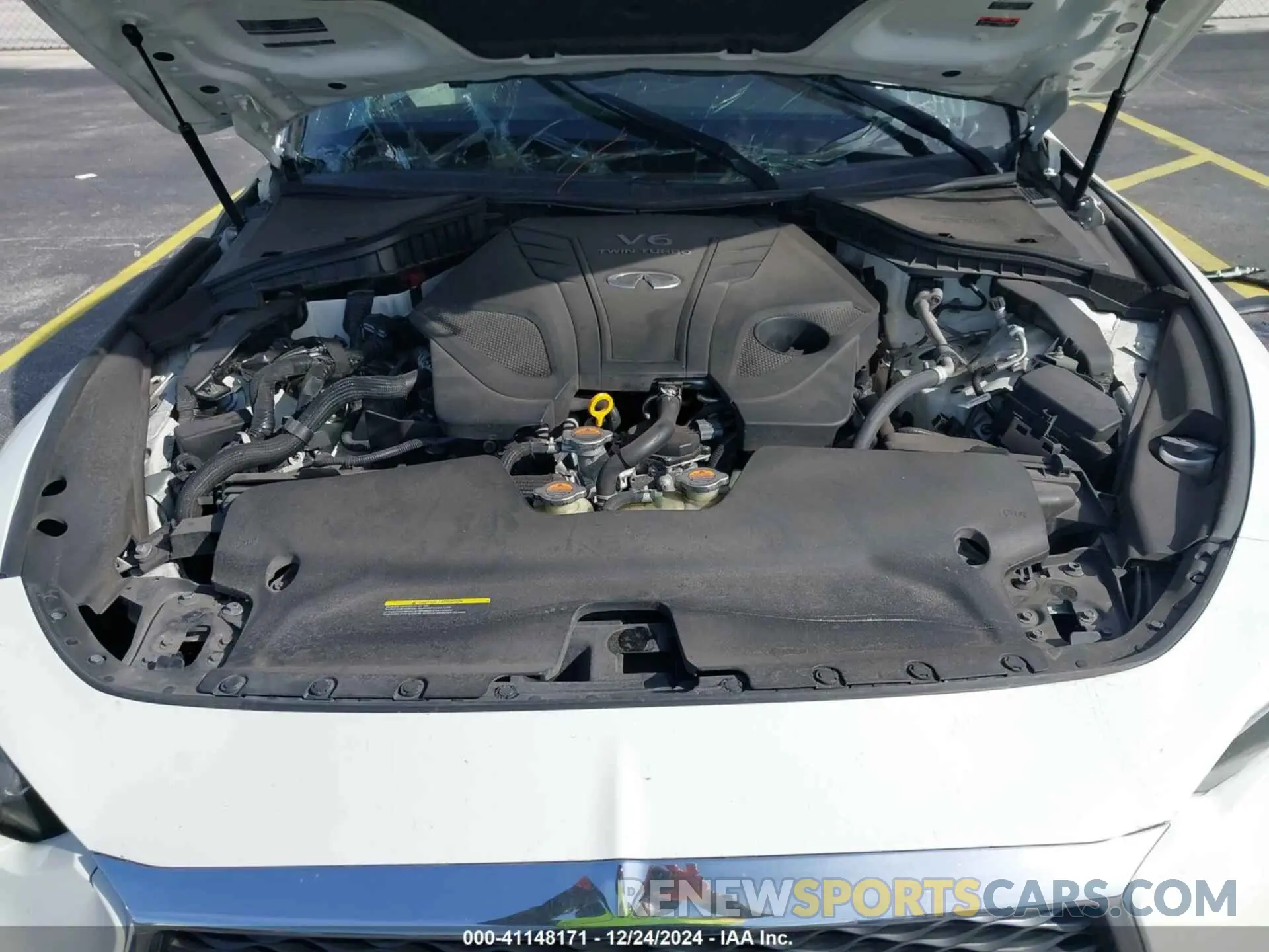 10 Photograph of a damaged car JN1EV7KK1MM410712 INFINITI Q60 2021
