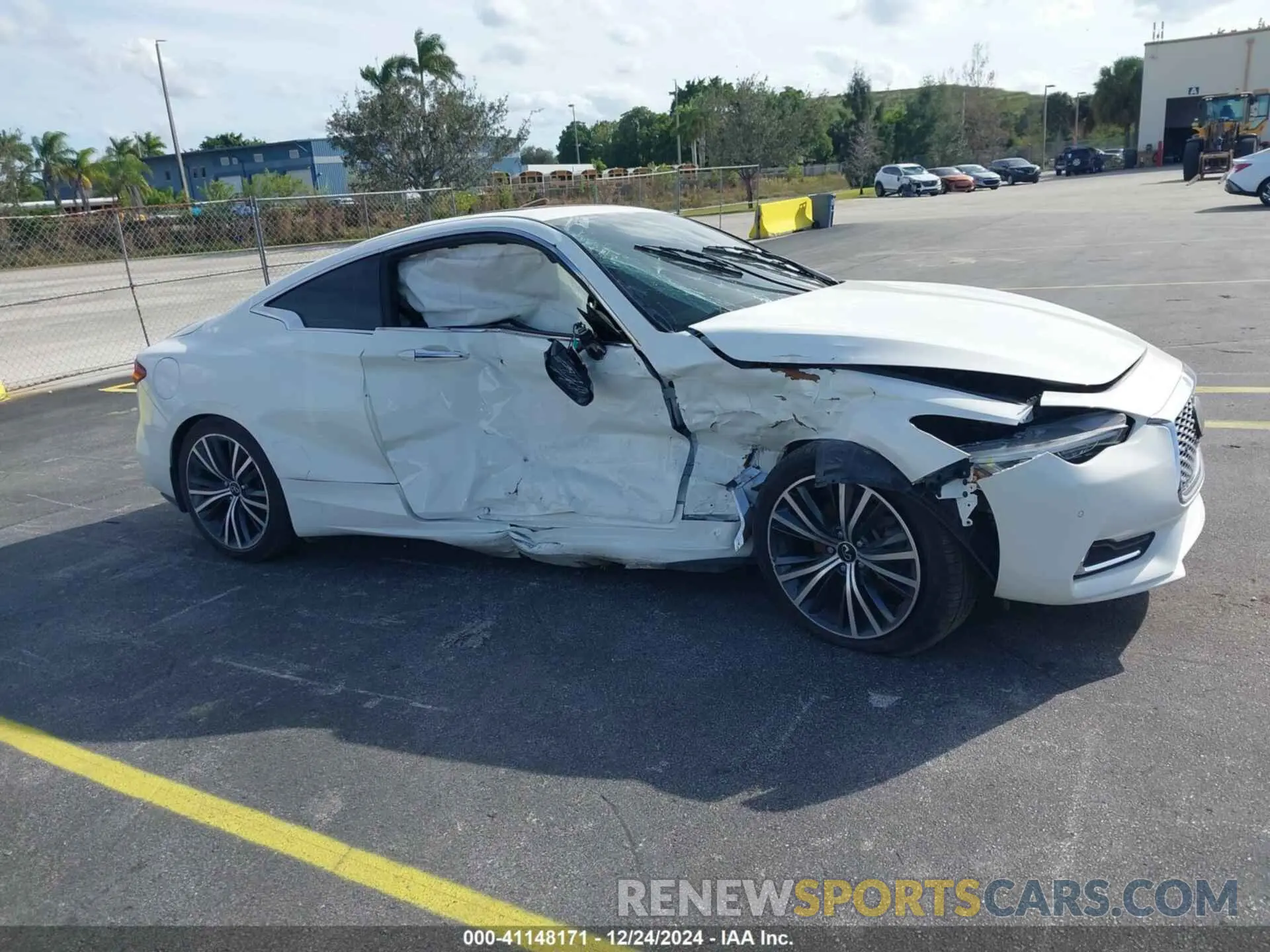 12 Photograph of a damaged car JN1EV7KK1MM410712 INFINITI Q60 2021