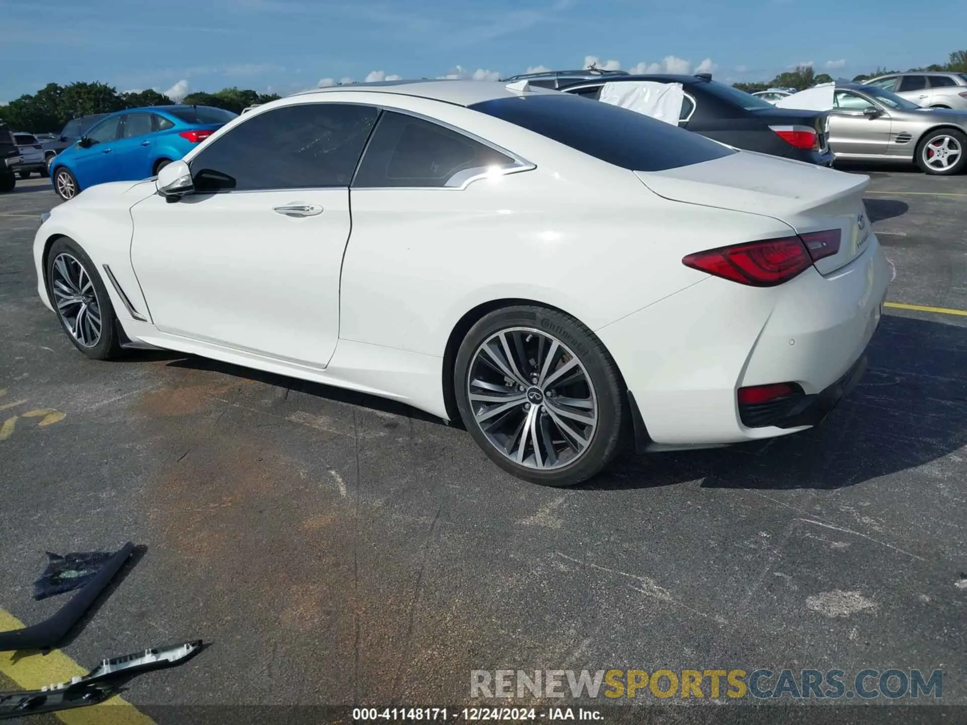 3 Photograph of a damaged car JN1EV7KK1MM410712 INFINITI Q60 2021