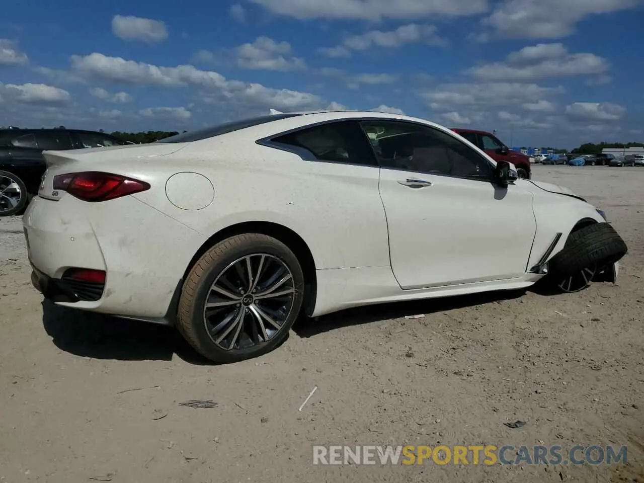 3 Photograph of a damaged car JN1EV7KK3MM411019 INFINITI Q60 2021