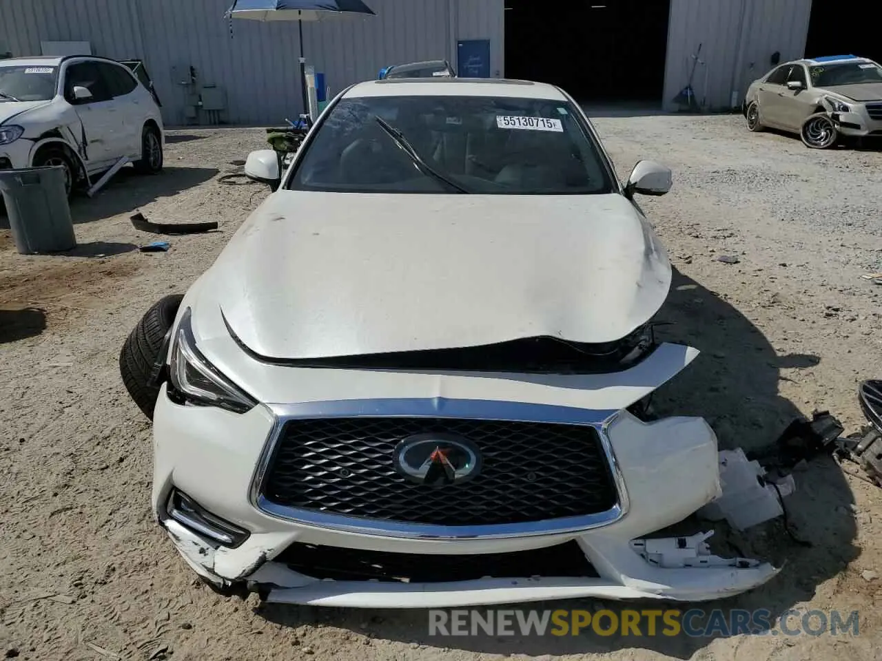 5 Photograph of a damaged car JN1EV7KK3MM411019 INFINITI Q60 2021