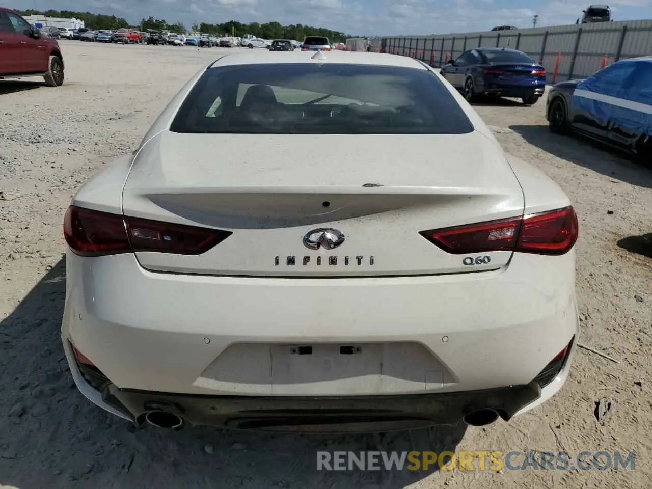 6 Photograph of a damaged car JN1EV7KK3MM411019 INFINITI Q60 2021