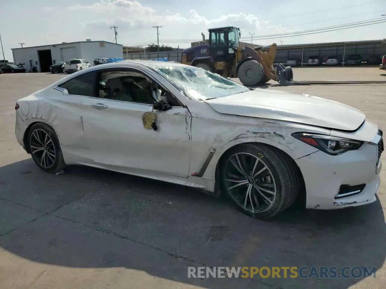 4 Photograph of a damaged car JN1EV7KK6MM410124 INFINITI Q60 2021