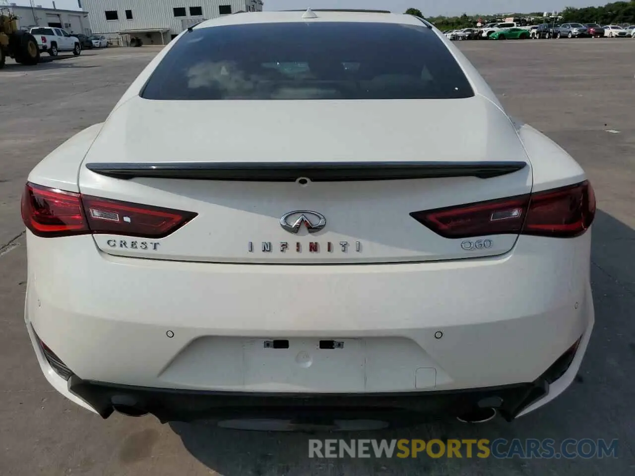 6 Photograph of a damaged car JN1EV7KK6MM410124 INFINITI Q60 2021