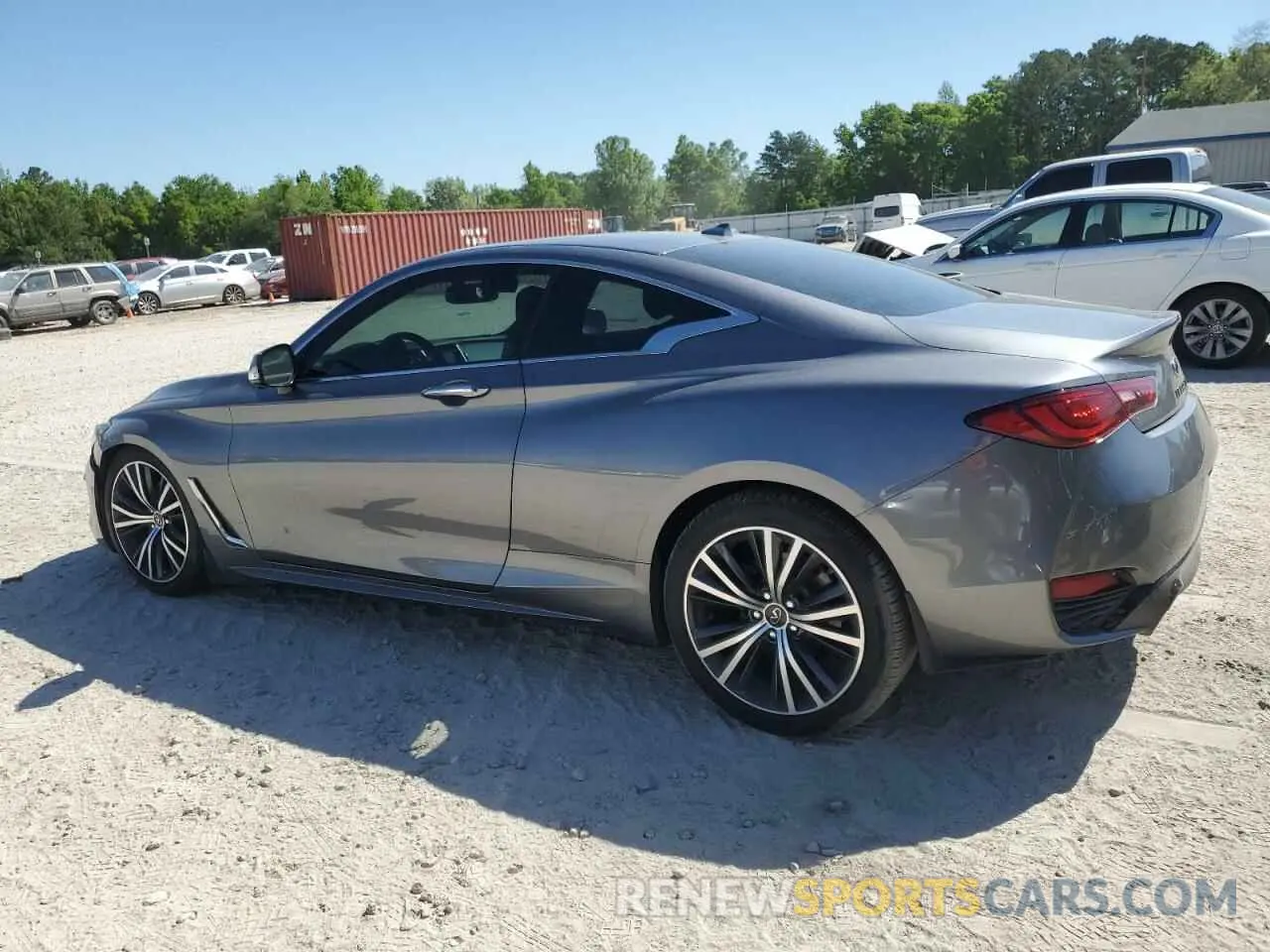 2 Photograph of a damaged car JN1EV7KK6MM410205 INFINITI Q60 2021