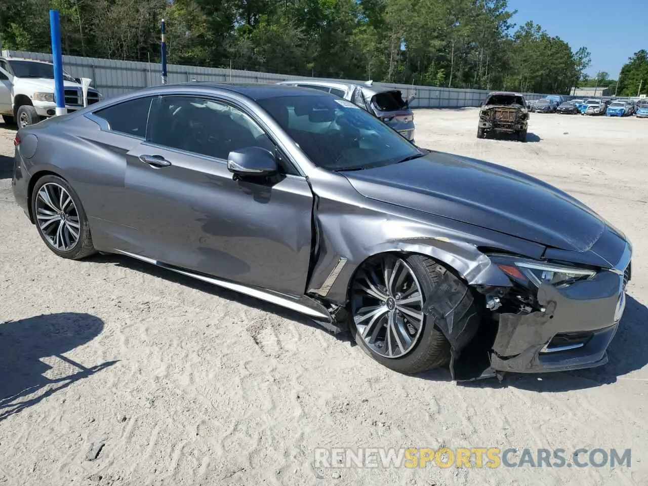 4 Photograph of a damaged car JN1EV7KK6MM410205 INFINITI Q60 2021