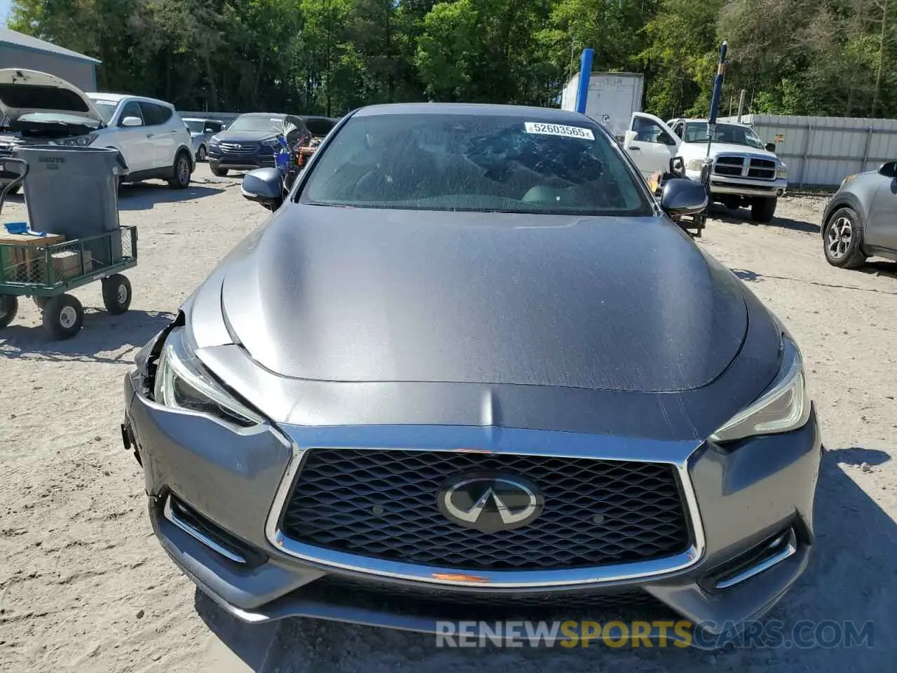5 Photograph of a damaged car JN1EV7KK6MM410205 INFINITI Q60 2021