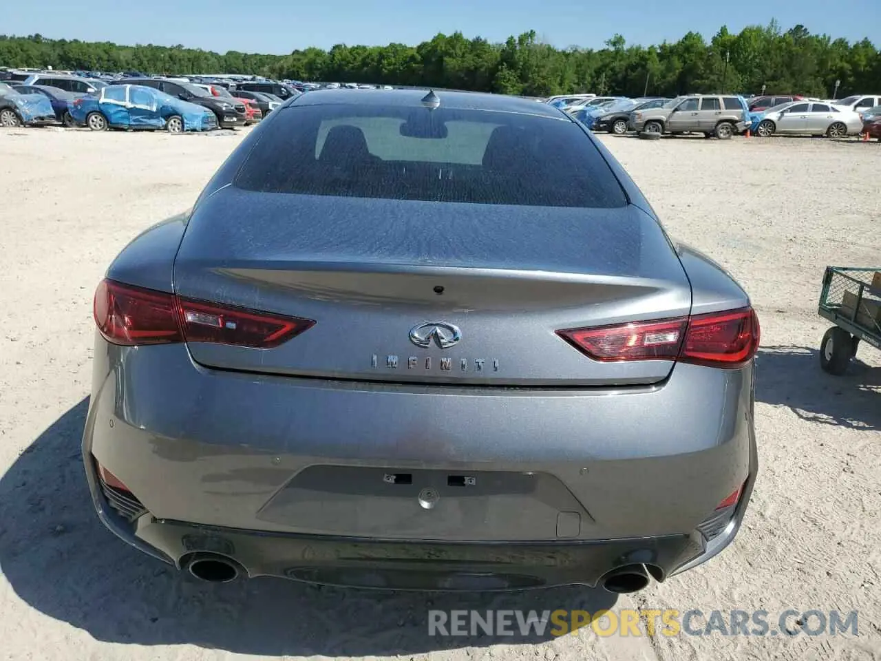 6 Photograph of a damaged car JN1EV7KK6MM410205 INFINITI Q60 2021
