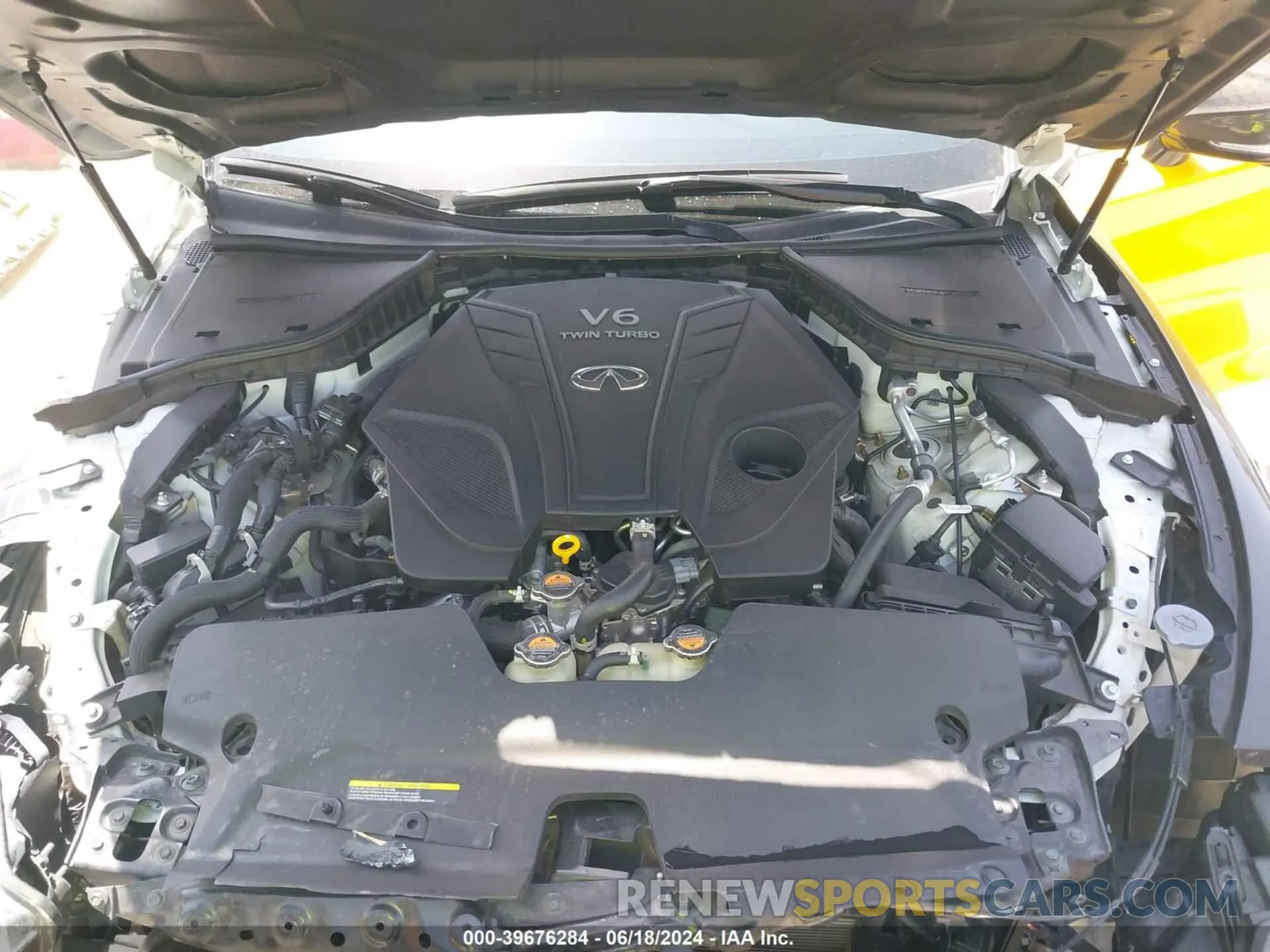 10 Photograph of a damaged car JN1EV7KK6MM410673 INFINITI Q60 2021