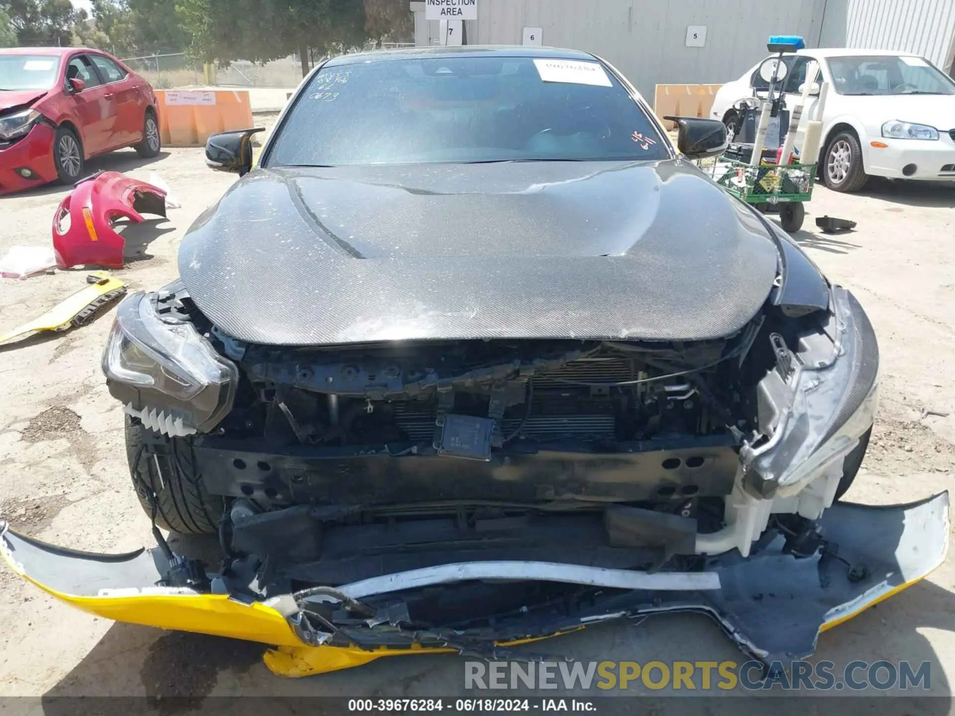 12 Photograph of a damaged car JN1EV7KK6MM410673 INFINITI Q60 2021
