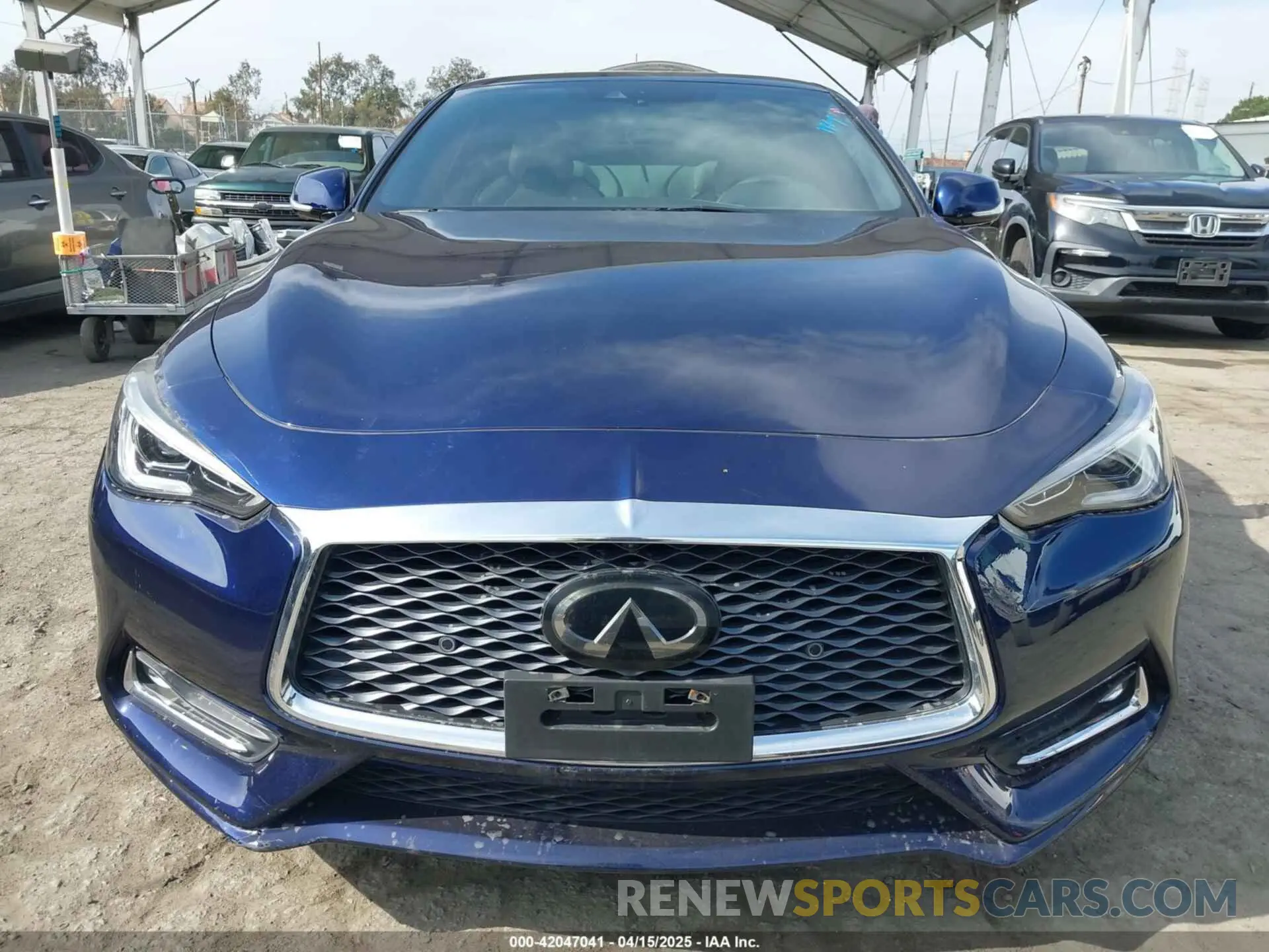 6 Photograph of a damaged car JN1EV7KK7MM411041 INFINITI Q60 2021