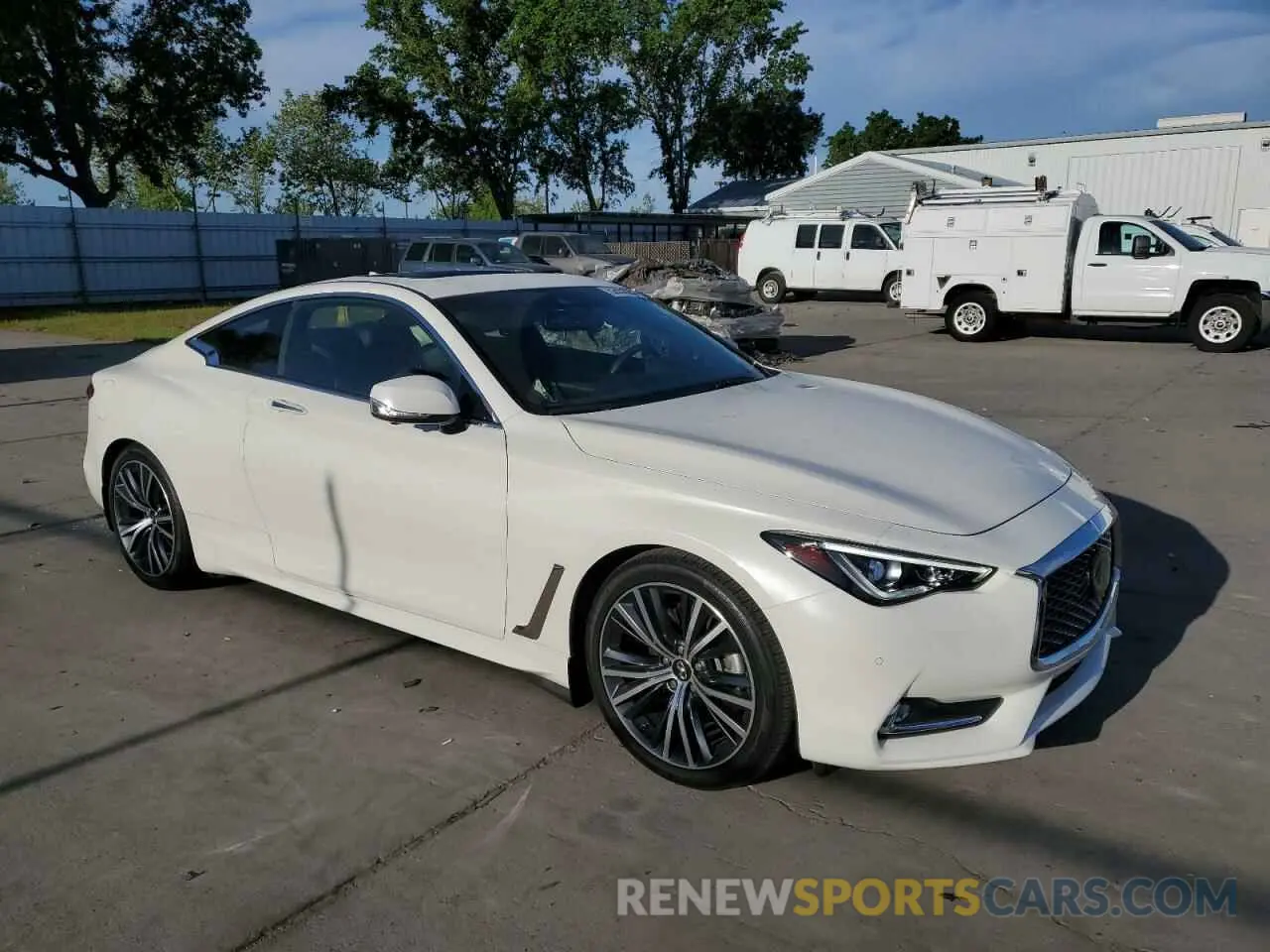 4 Photograph of a damaged car JN1EV7KK9MM411123 INFINITI Q60 2021