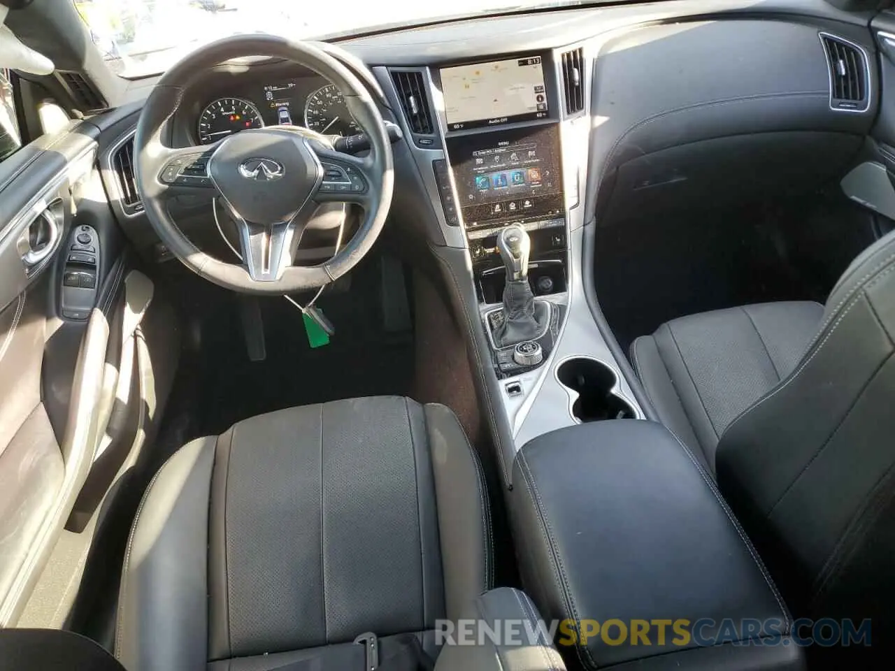 8 Photograph of a damaged car JN1EV7KK9MM411123 INFINITI Q60 2021