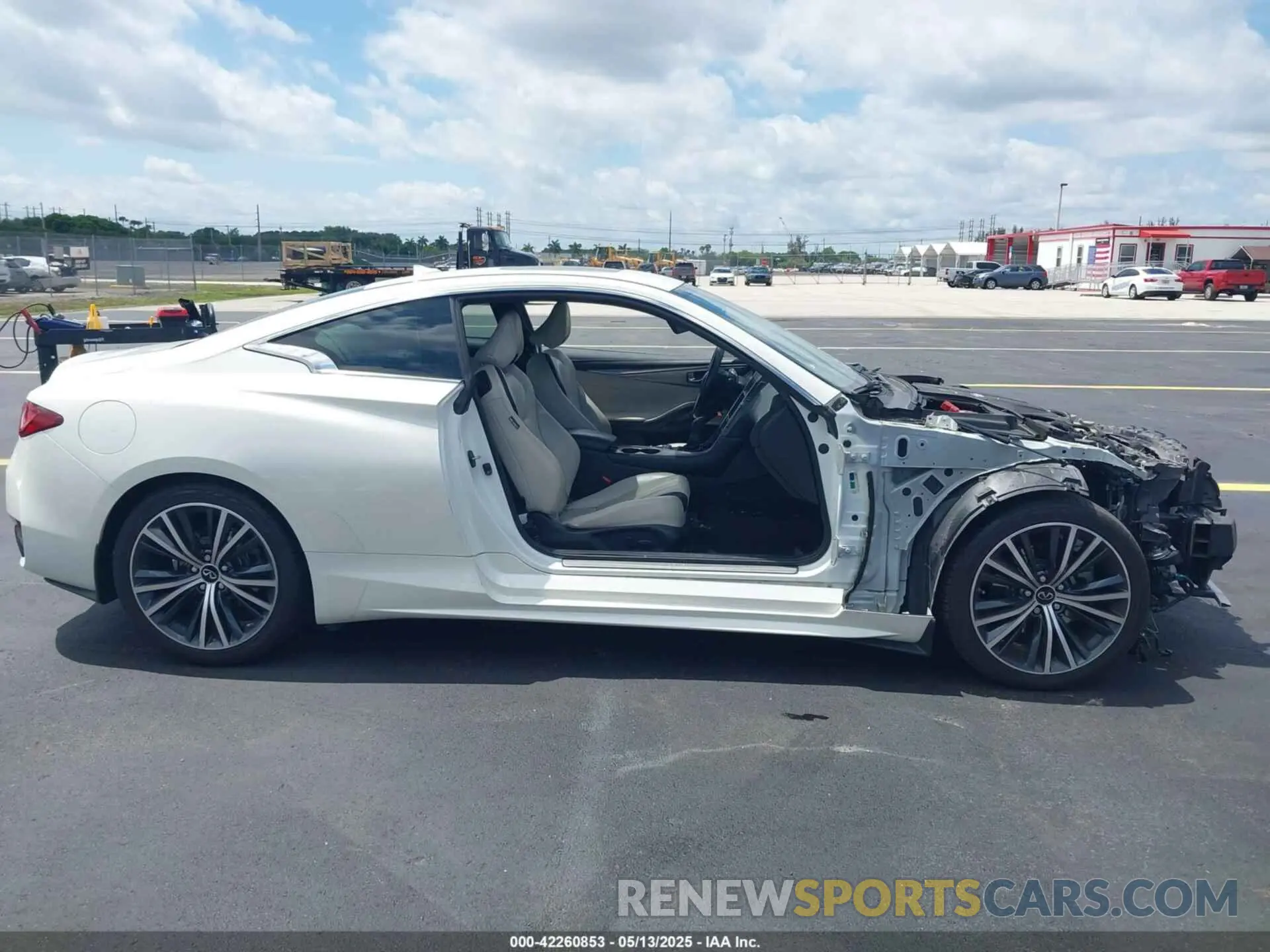 14 Photograph of a damaged car JN1EV7KKXMM410062 INFINITI Q60 2021