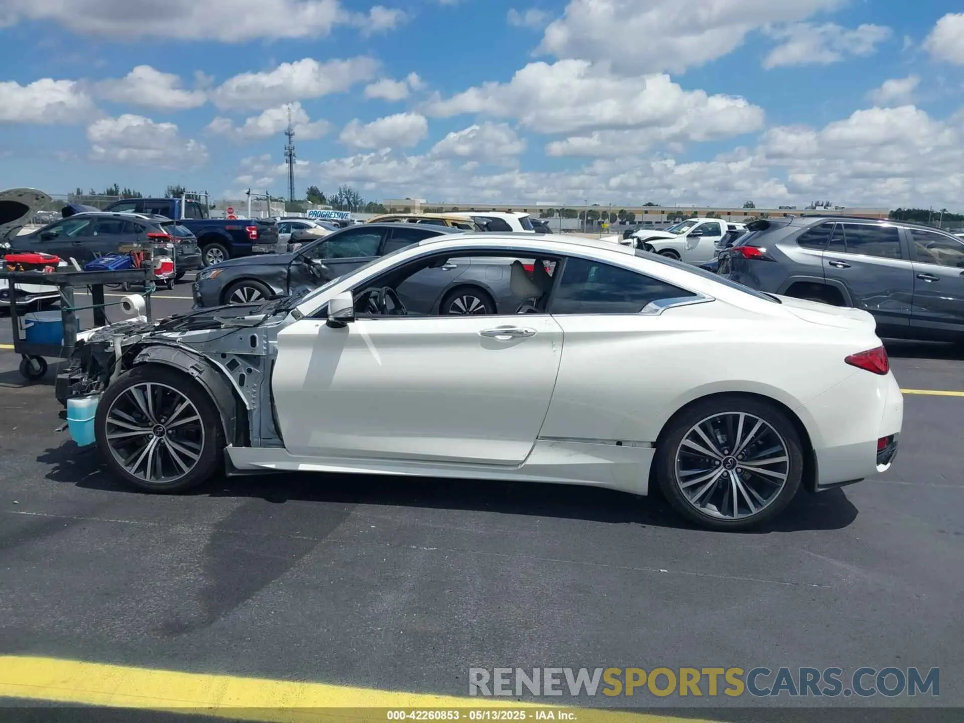 15 Photograph of a damaged car JN1EV7KKXMM410062 INFINITI Q60 2021