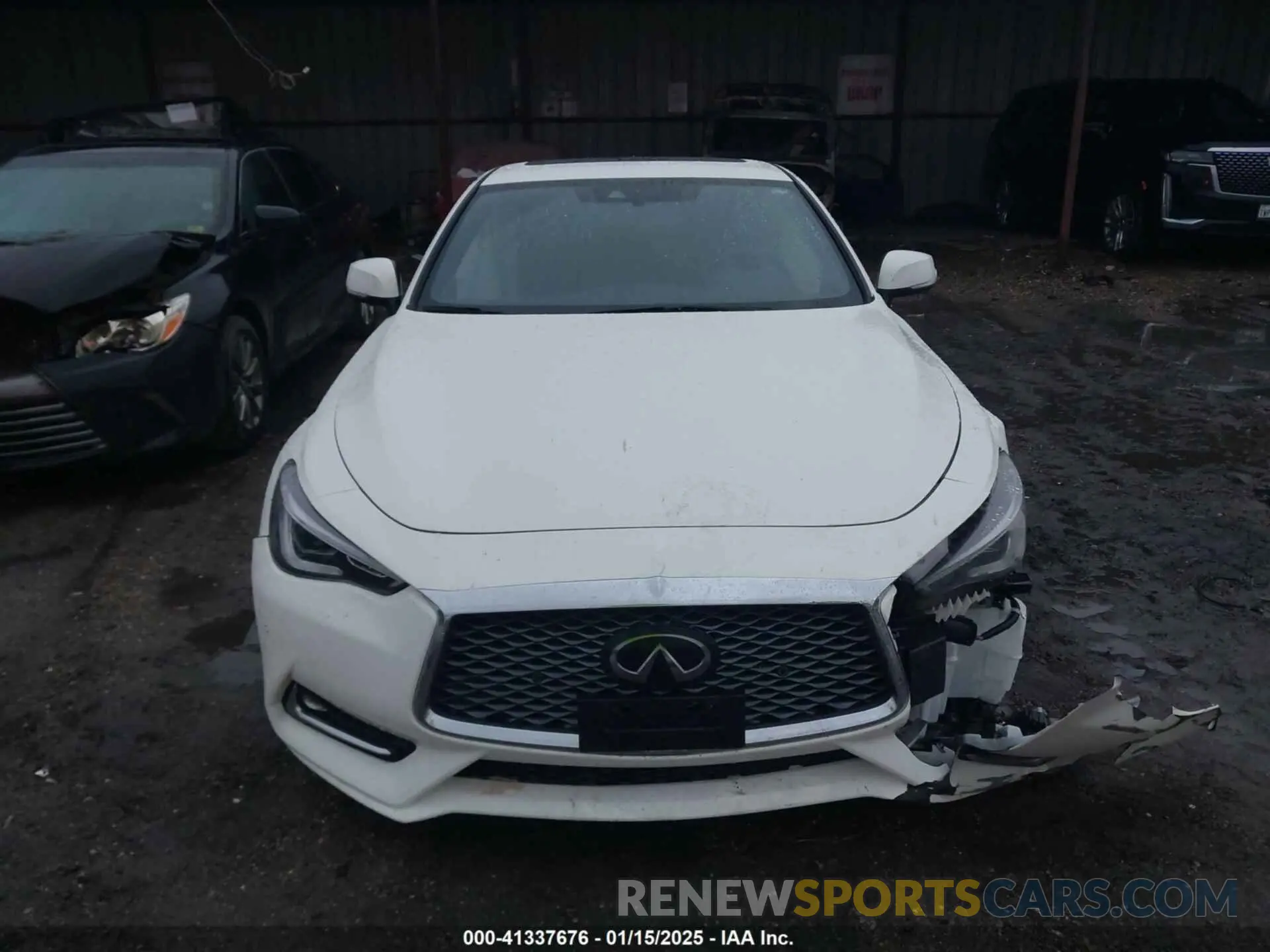 12 Photograph of a damaged car JN1EV7KL1MM470045 INFINITI Q60 2021