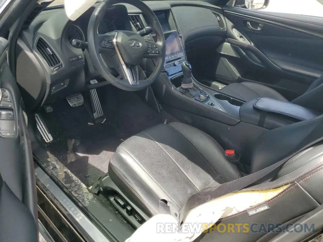 8 Photograph of a damaged car JN1FV7LK4MM530345 INFINITI Q60 2021