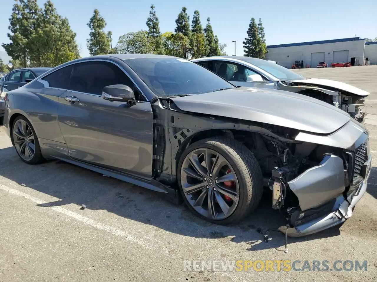 4 Photograph of a damaged car JN1FV7LK5MM530077 INFINITI Q60 2021