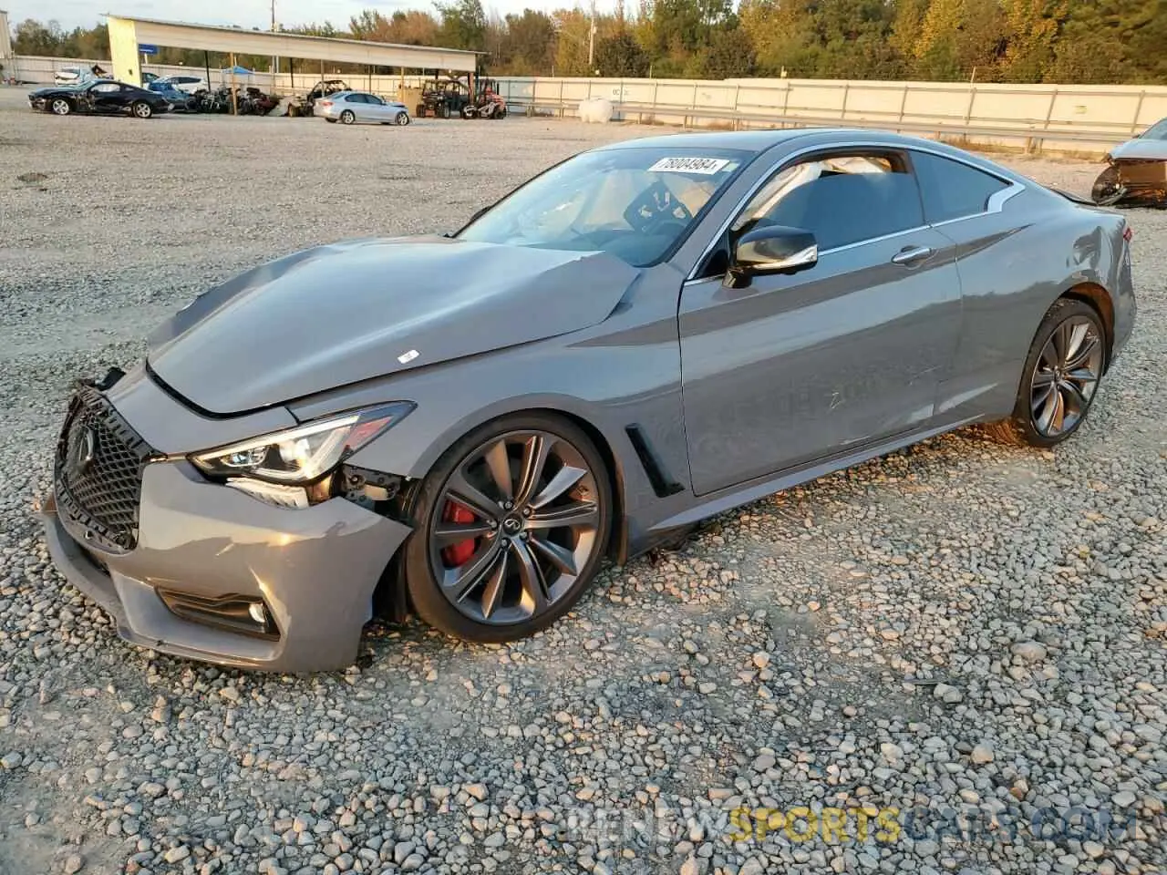 1 Photograph of a damaged car JN1FV7LK5MM530385 INFINITI Q60 2021