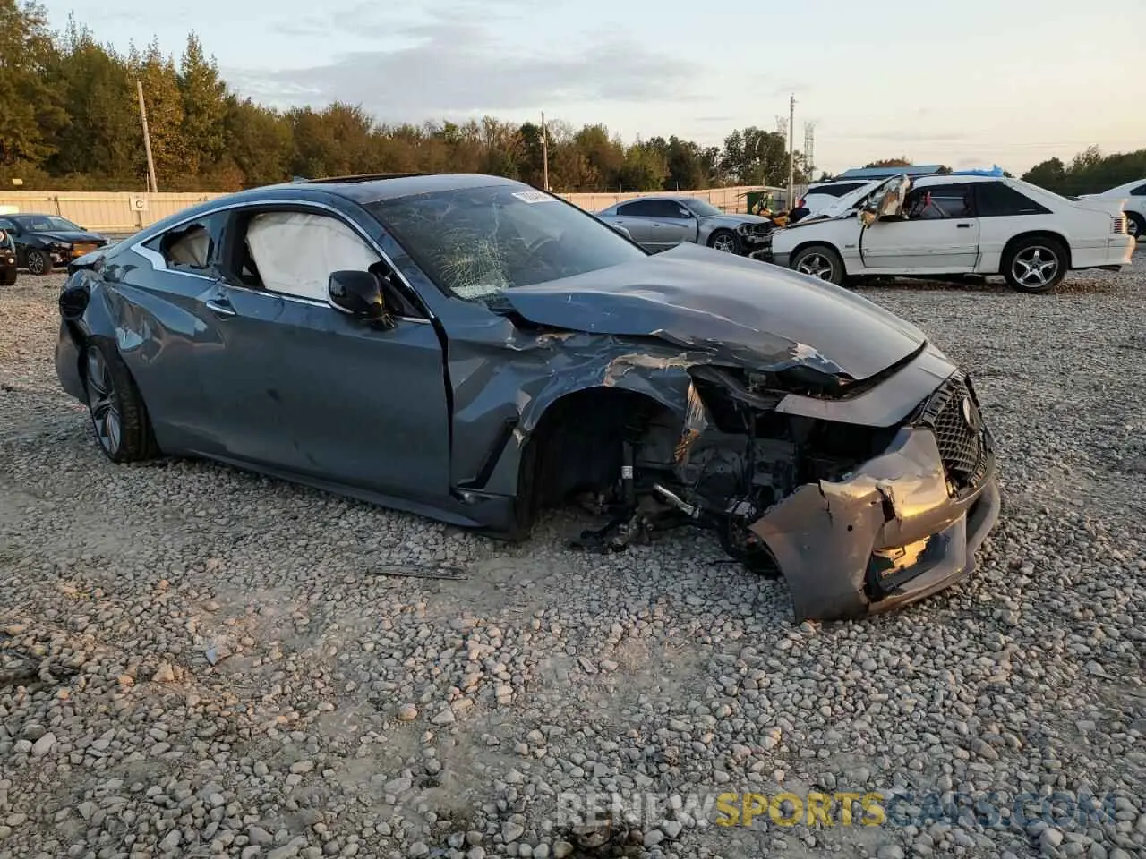 4 Photograph of a damaged car JN1FV7LK5MM530385 INFINITI Q60 2021