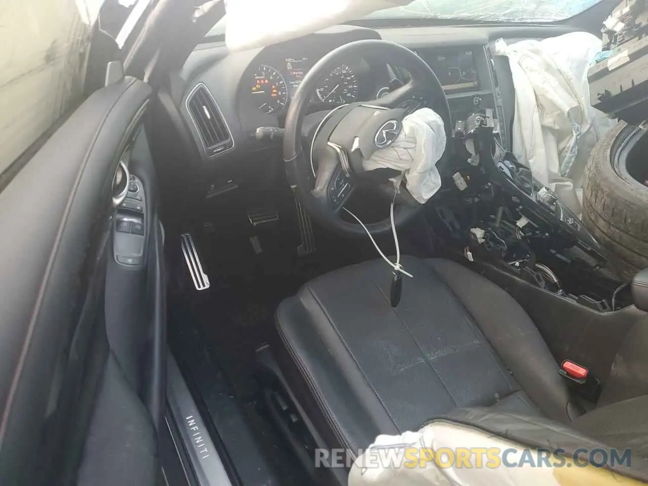 8 Photograph of a damaged car JN1FV7LK5MM530385 INFINITI Q60 2021