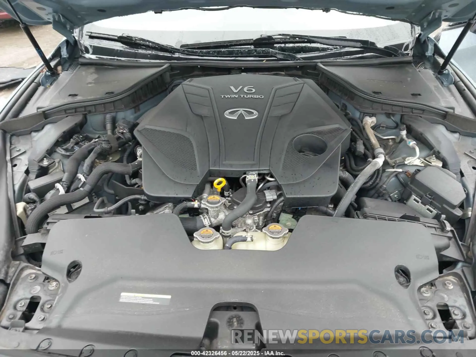 10 Photograph of a damaged car JN1FV7LL1MM560587 INFINITI Q60 2021