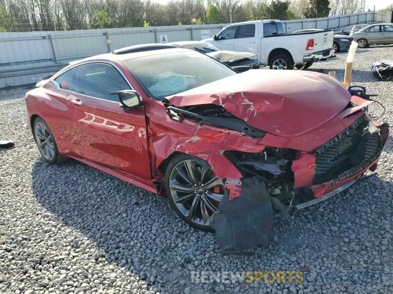4 Photograph of a damaged car JN1FV7LL3MM560641 INFINITI Q60 2021