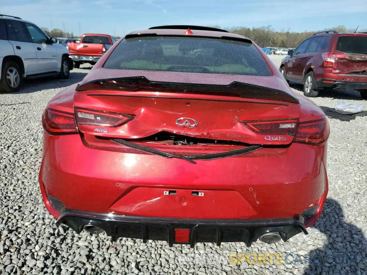 6 Photograph of a damaged car JN1FV7LL3MM560641 INFINITI Q60 2021
