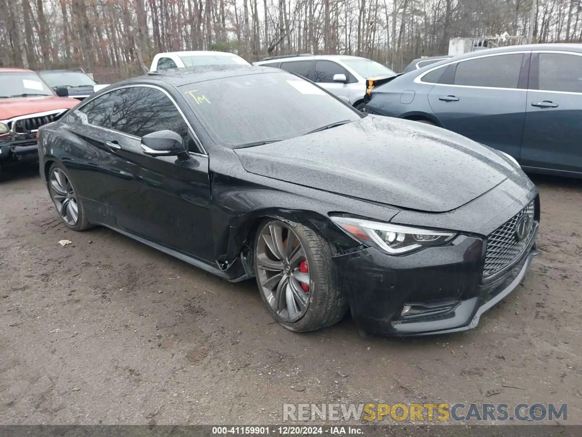 1 Photograph of a damaged car JN1FV7LL6MM560293 INFINITI Q60 2021