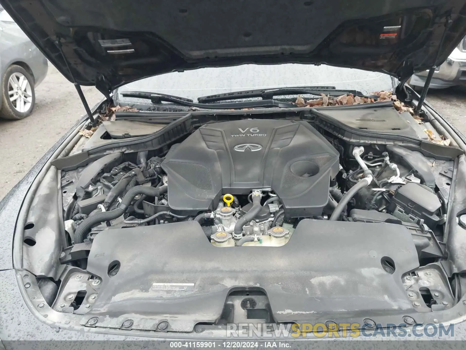 10 Photograph of a damaged car JN1FV7LL6MM560293 INFINITI Q60 2021