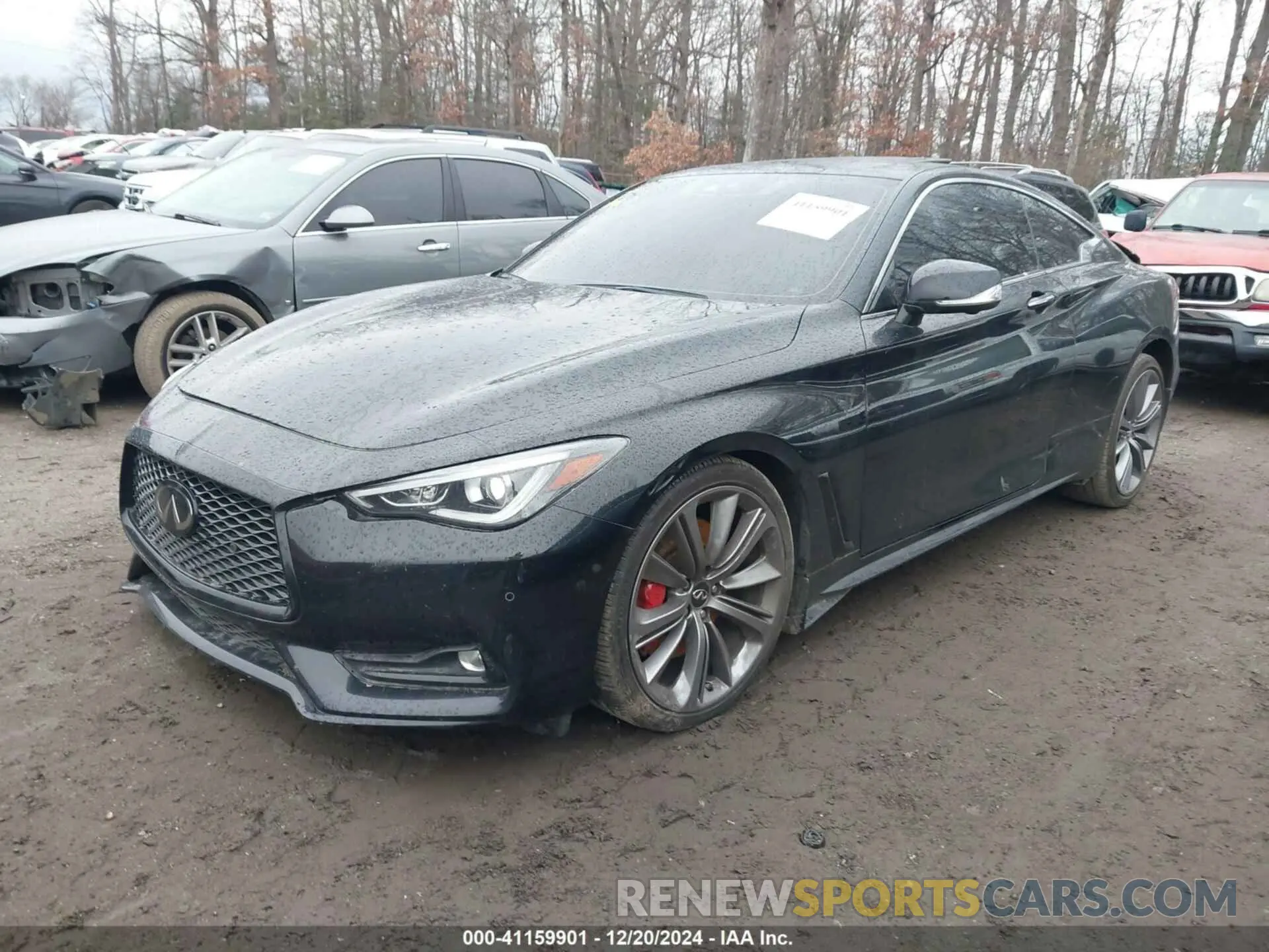 2 Photograph of a damaged car JN1FV7LL6MM560293 INFINITI Q60 2021