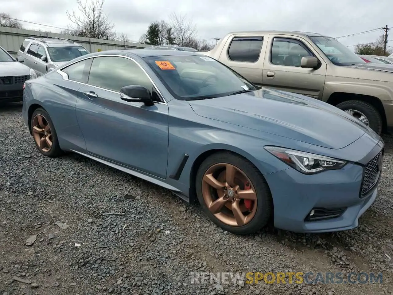 4 Photograph of a damaged car JN1FV7LL7MM560058 INFINITI Q60 2021