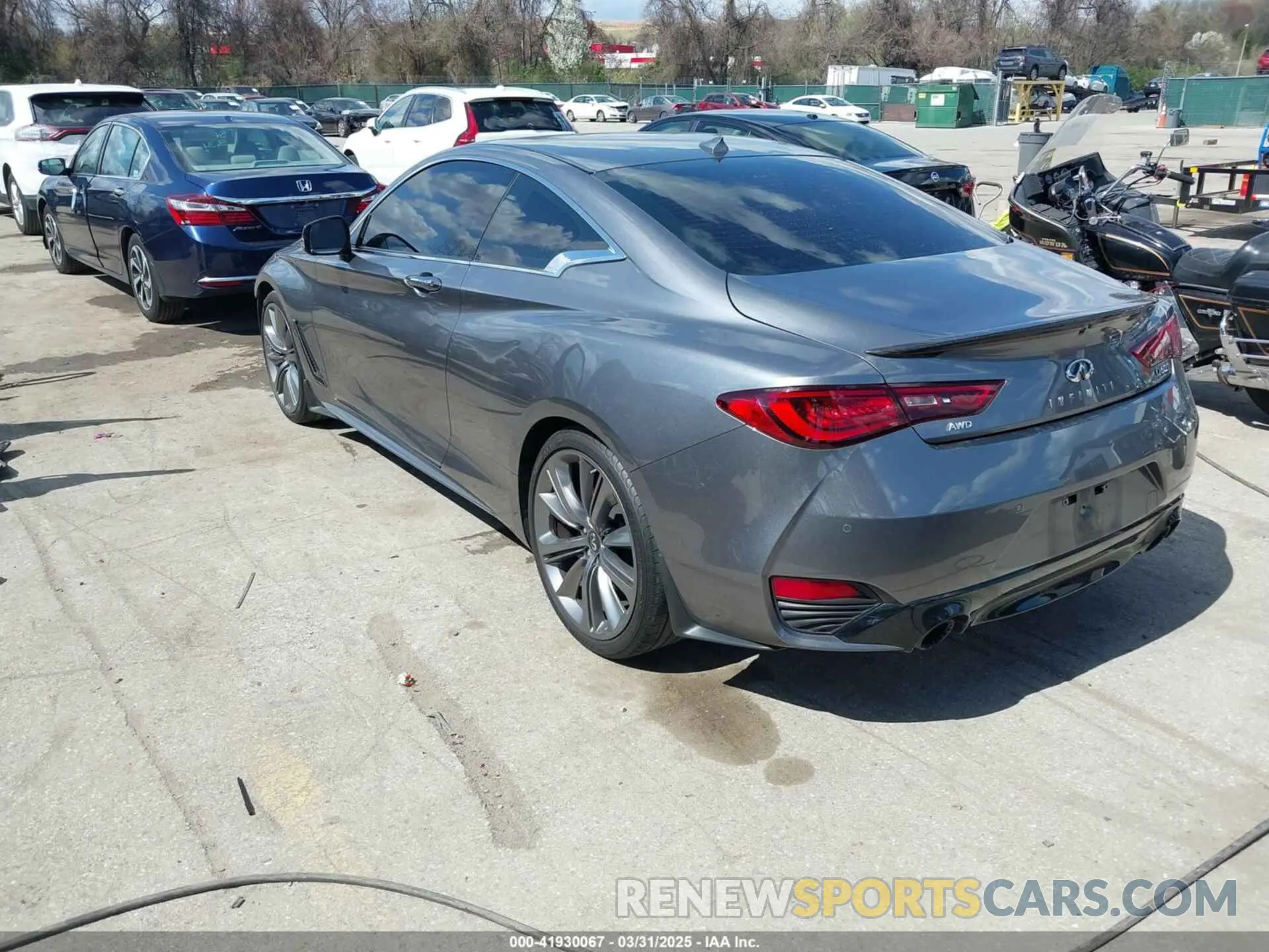 3 Photograph of a damaged car JN1FV7LLXMM560314 INFINITI Q60 2021