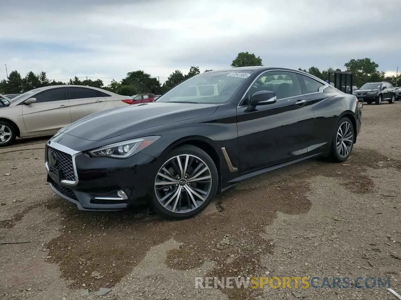1 Photograph of a damaged car JN1EV7JL4NM630003 INFINITI Q60 2022