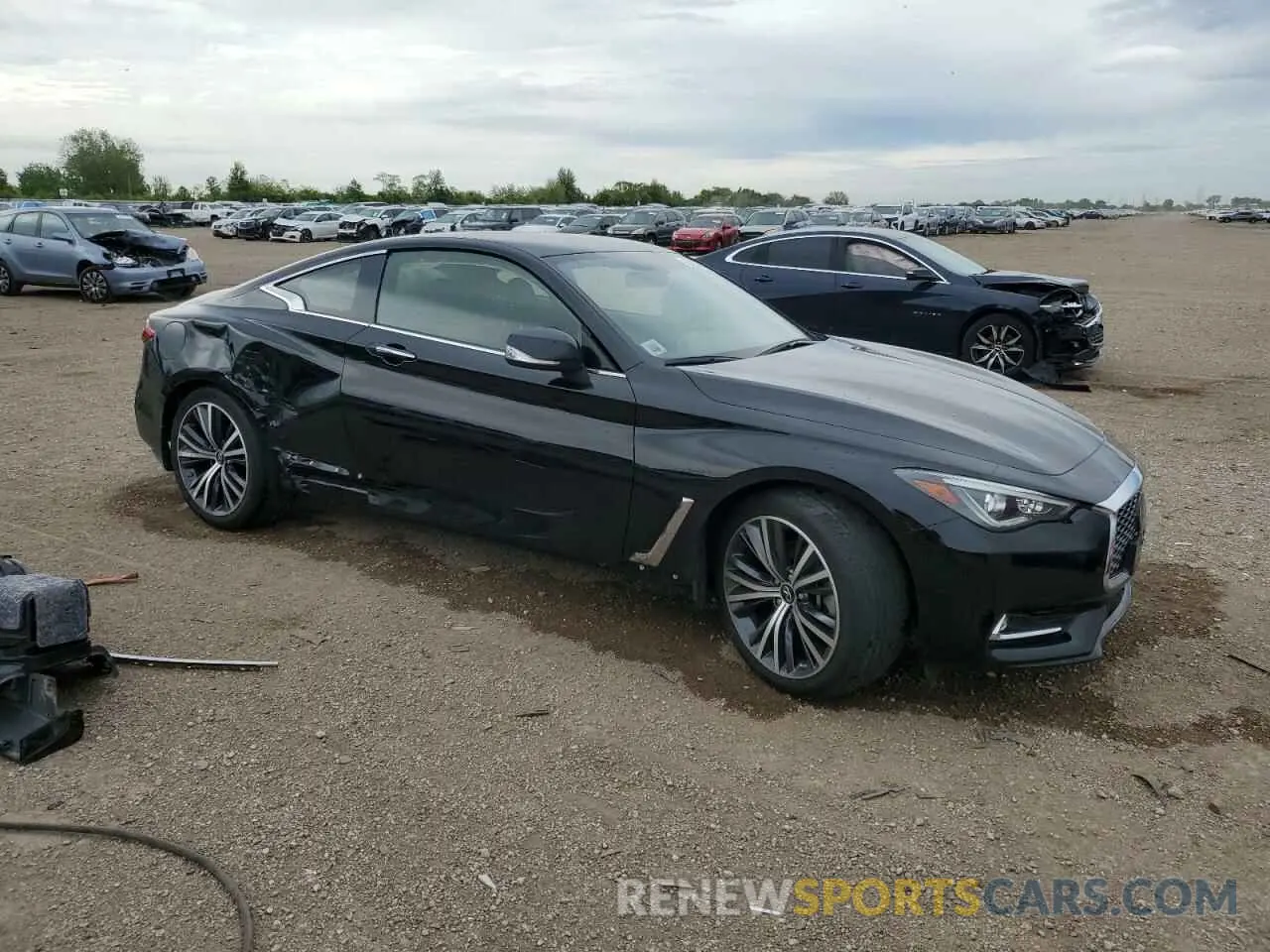 4 Photograph of a damaged car JN1EV7JL4NM630003 INFINITI Q60 2022