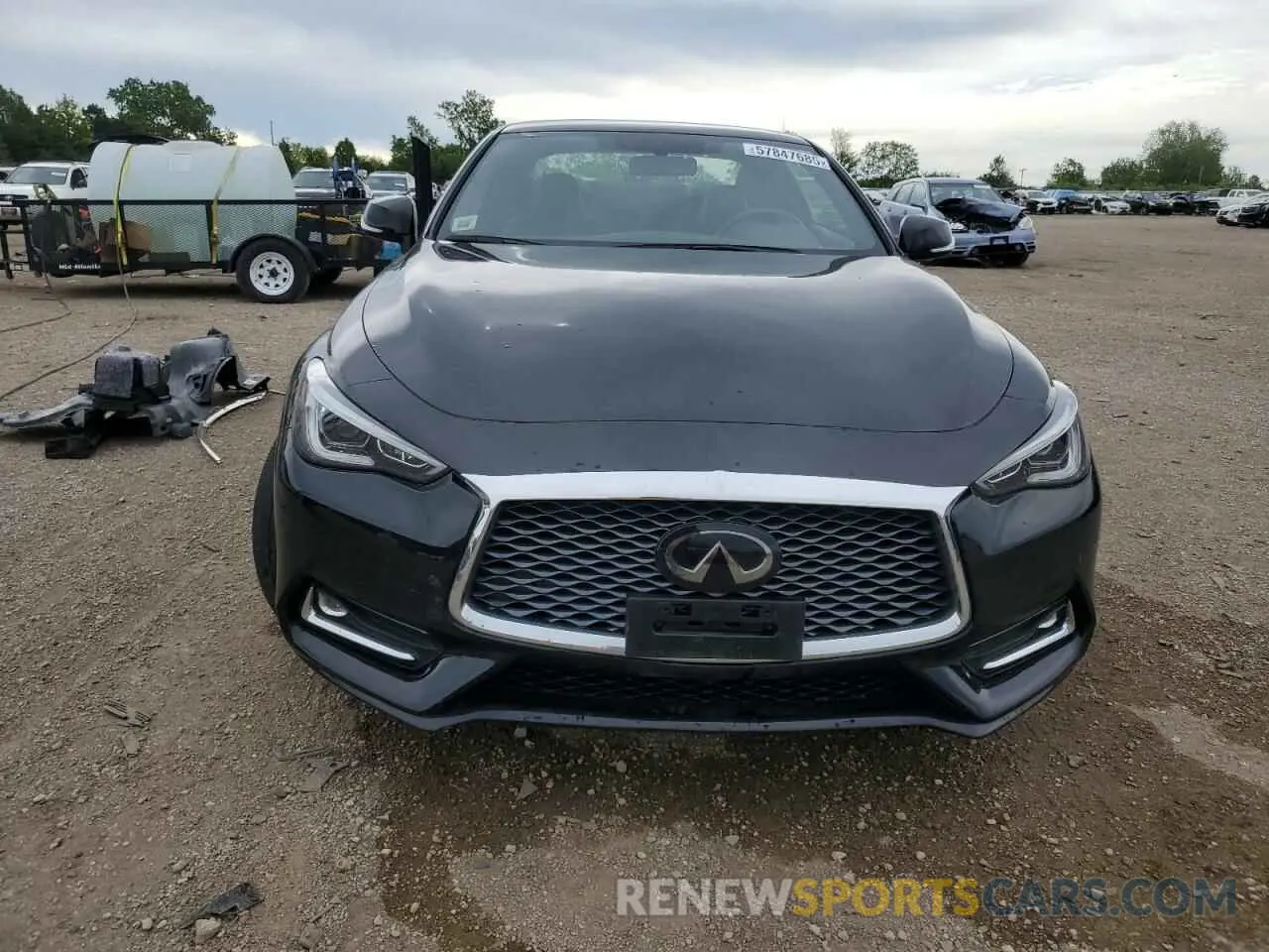 5 Photograph of a damaged car JN1EV7JL4NM630003 INFINITI Q60 2022