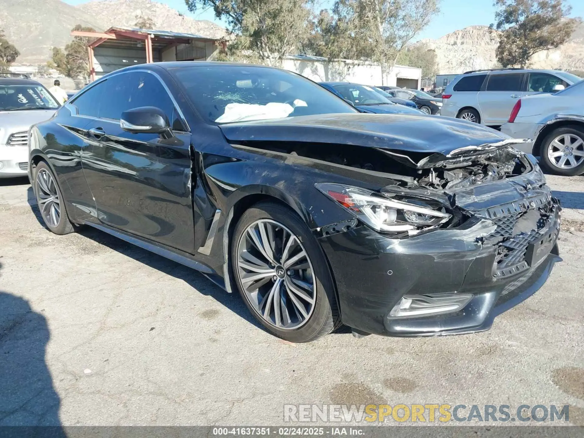 1 Photograph of a damaged car JN1EV7KK2NM600262 INFINITI Q60 2022