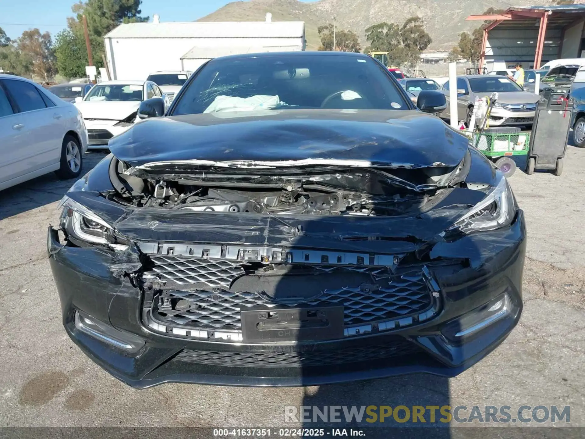 12 Photograph of a damaged car JN1EV7KK2NM600262 INFINITI Q60 2022