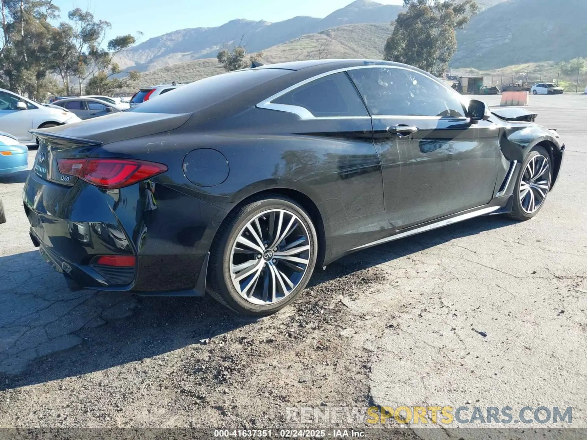 4 Photograph of a damaged car JN1EV7KK2NM600262 INFINITI Q60 2022