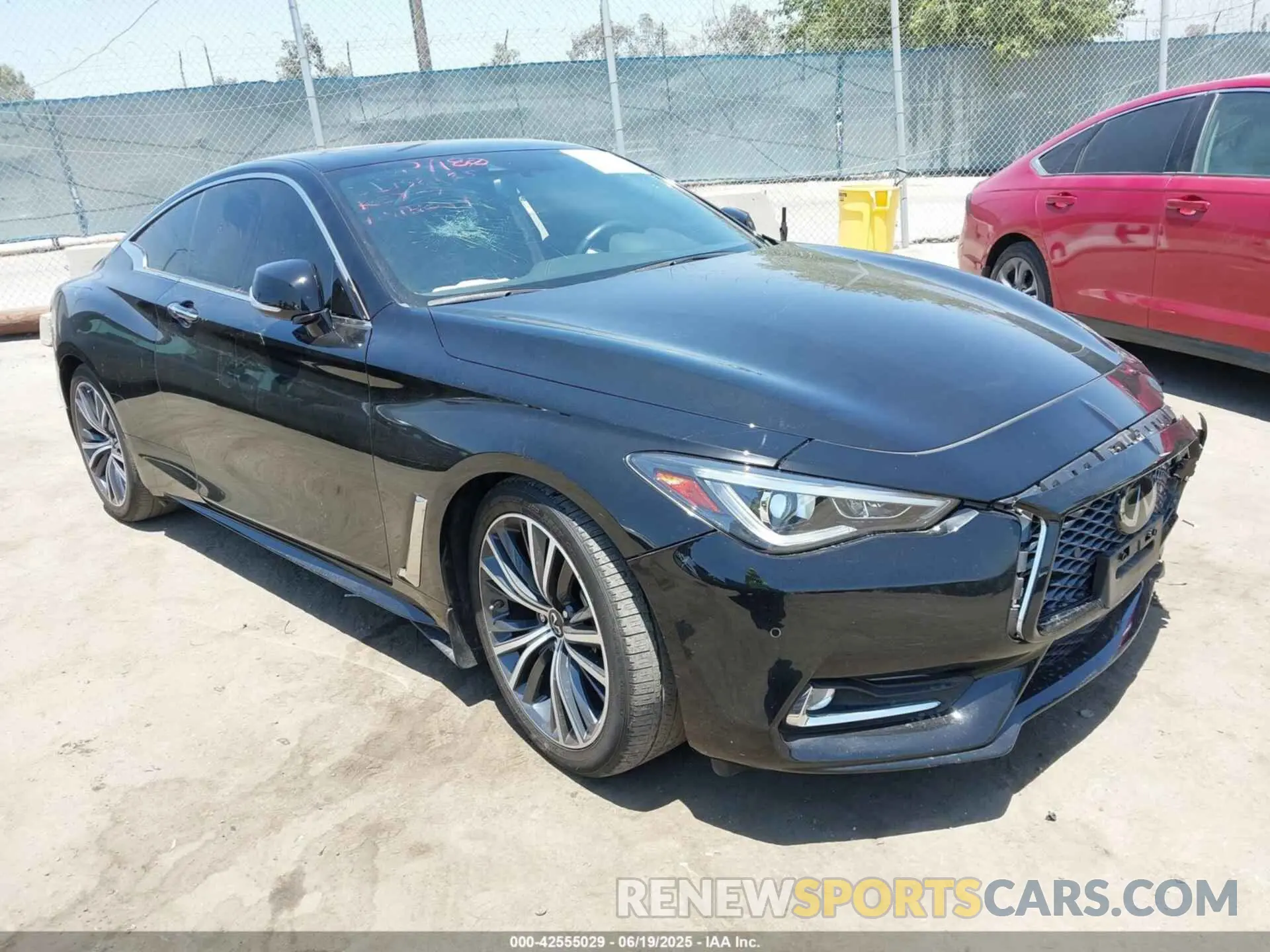 1 Photograph of a damaged car JN1EV7KK4NM600814 INFINITI Q60 2022