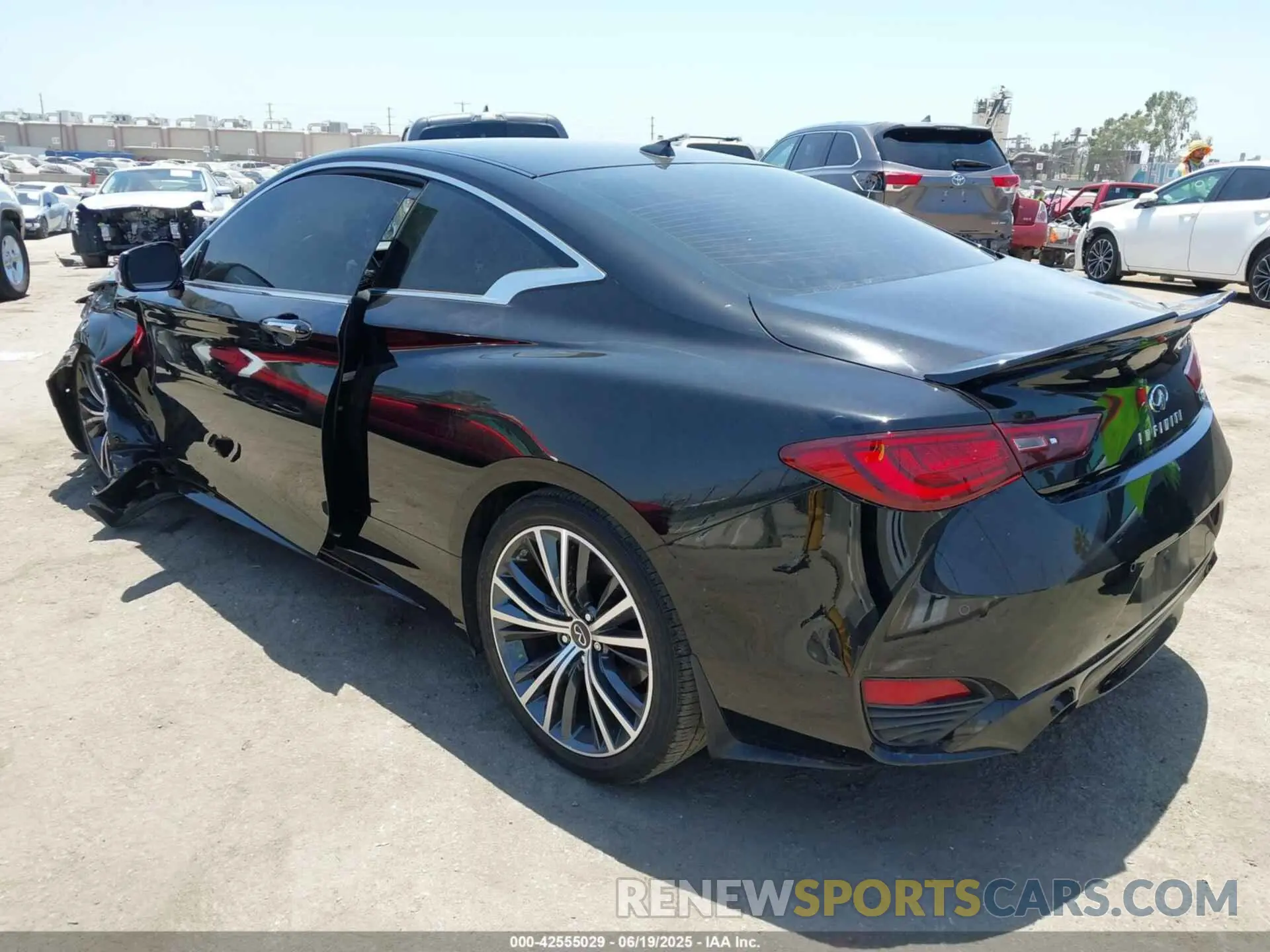 3 Photograph of a damaged car JN1EV7KK4NM600814 INFINITI Q60 2022