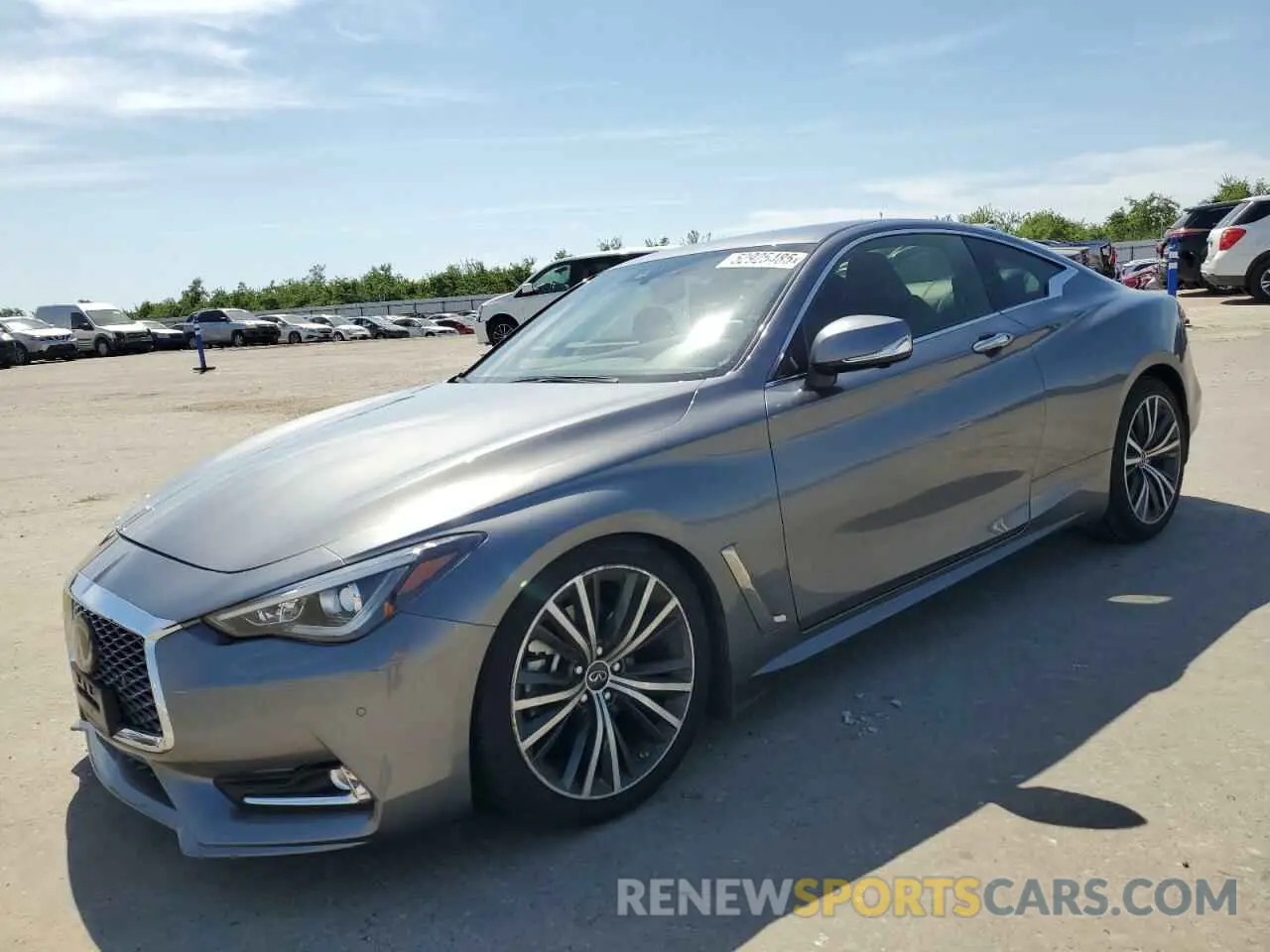 1 Photograph of a damaged car JN1EV7KK5NM600675 INFINITI Q60 2022