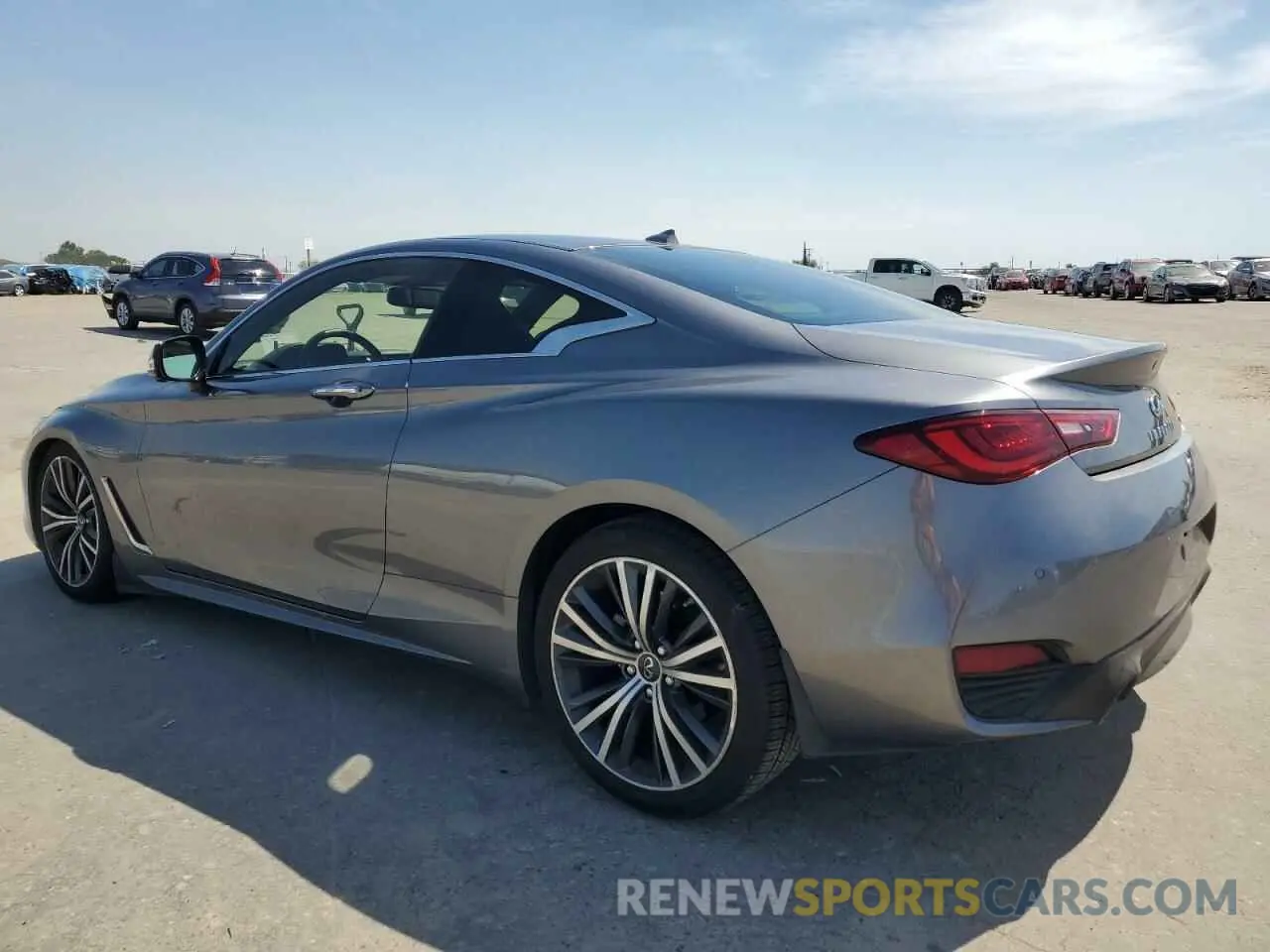 2 Photograph of a damaged car JN1EV7KK5NM600675 INFINITI Q60 2022
