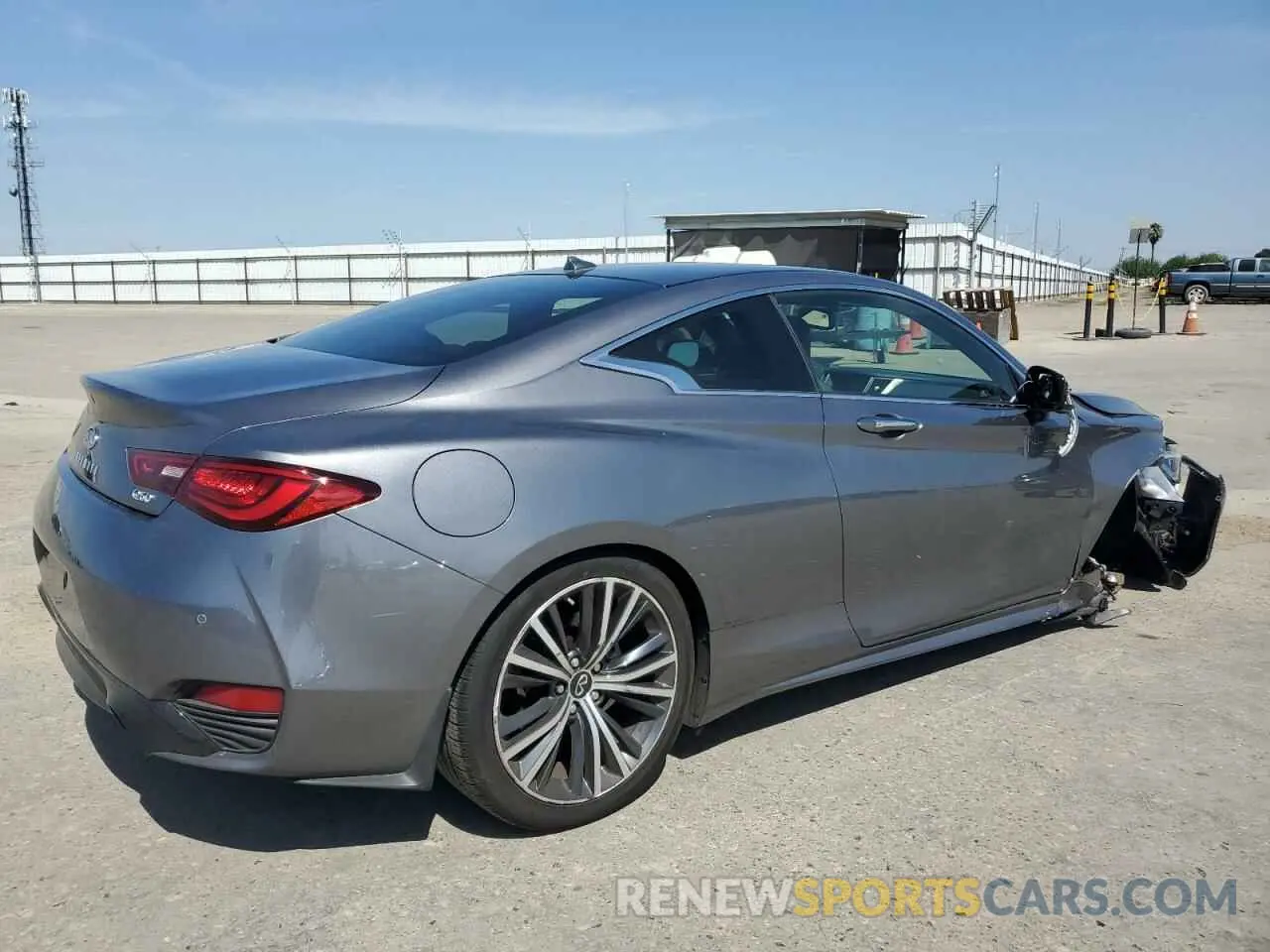 3 Photograph of a damaged car JN1EV7KK5NM600675 INFINITI Q60 2022