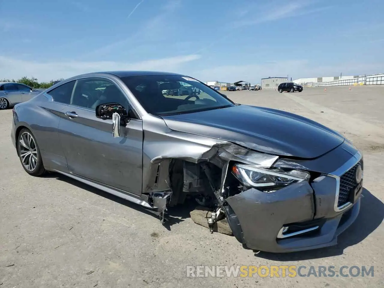 4 Photograph of a damaged car JN1EV7KK5NM600675 INFINITI Q60 2022