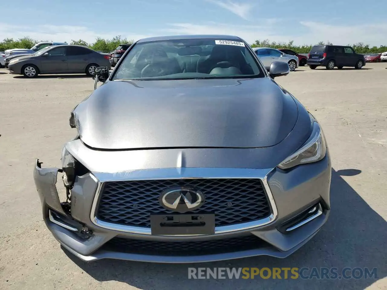 5 Photograph of a damaged car JN1EV7KK5NM600675 INFINITI Q60 2022